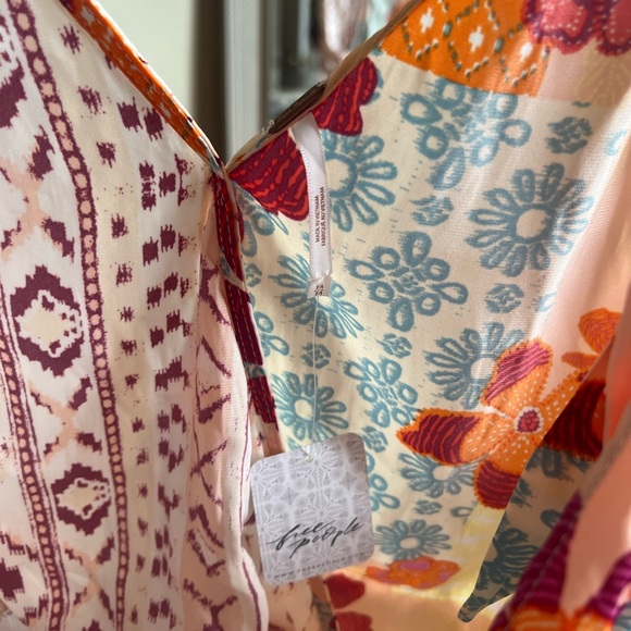 FREE PEOPLE | NWT Tied to You Floral Top - Picture 5 of 5